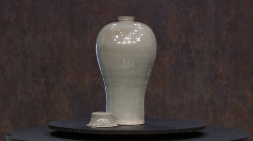 KBS 1TV 'TV쇼 진품명품'에 등장한 25억원 감정가 도자기. KBS 제공.